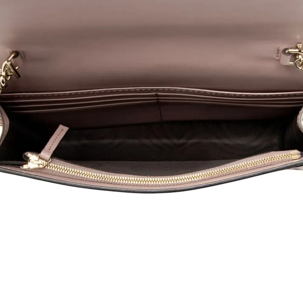 Gucci Guccissima Leather Signature Bow Mini Wallet on Chain
